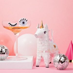 Un cumpleaños kawaii con temática de unicornio